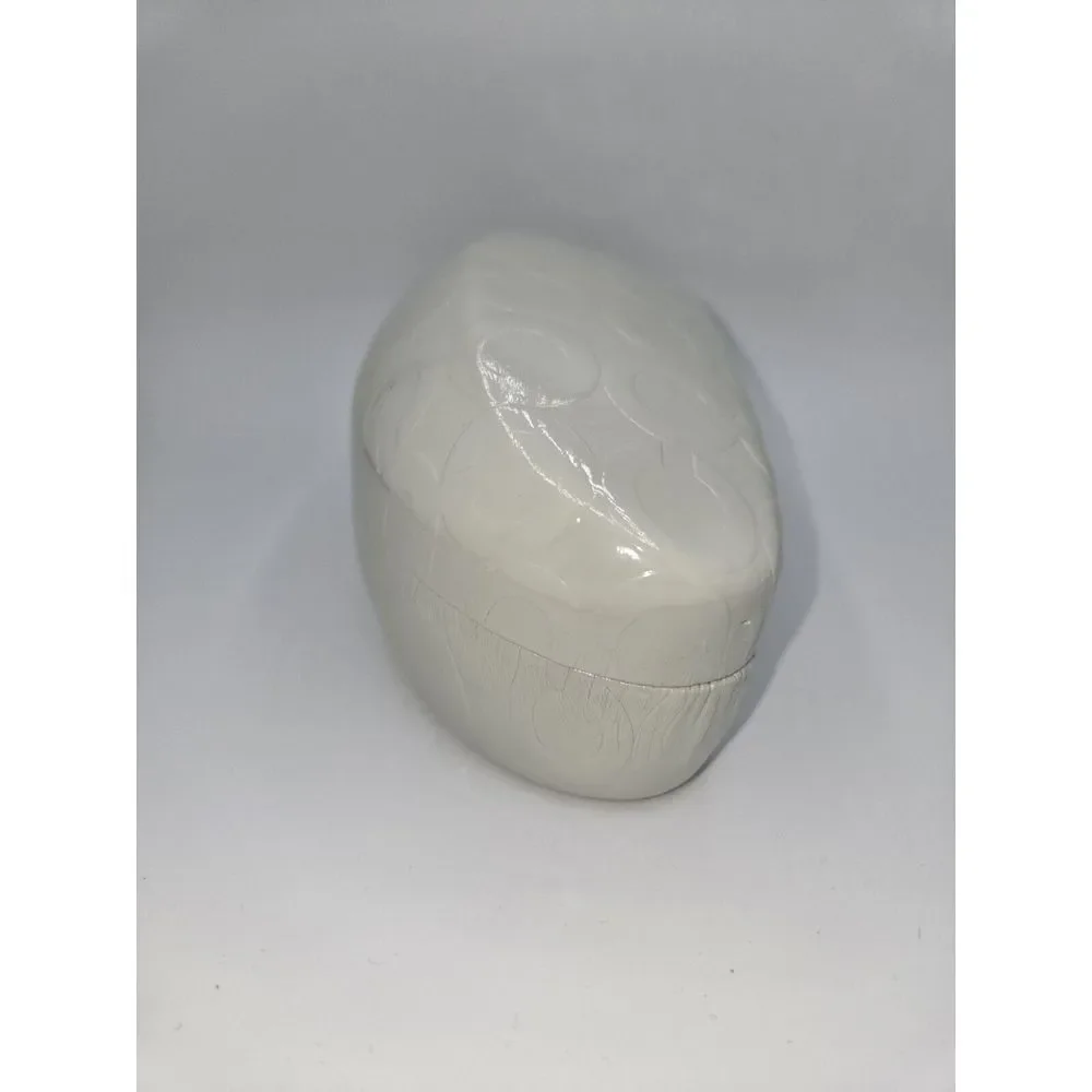 Coach‎ Eyeglasses Case White Signature Hard Clamshell Glasses Holder